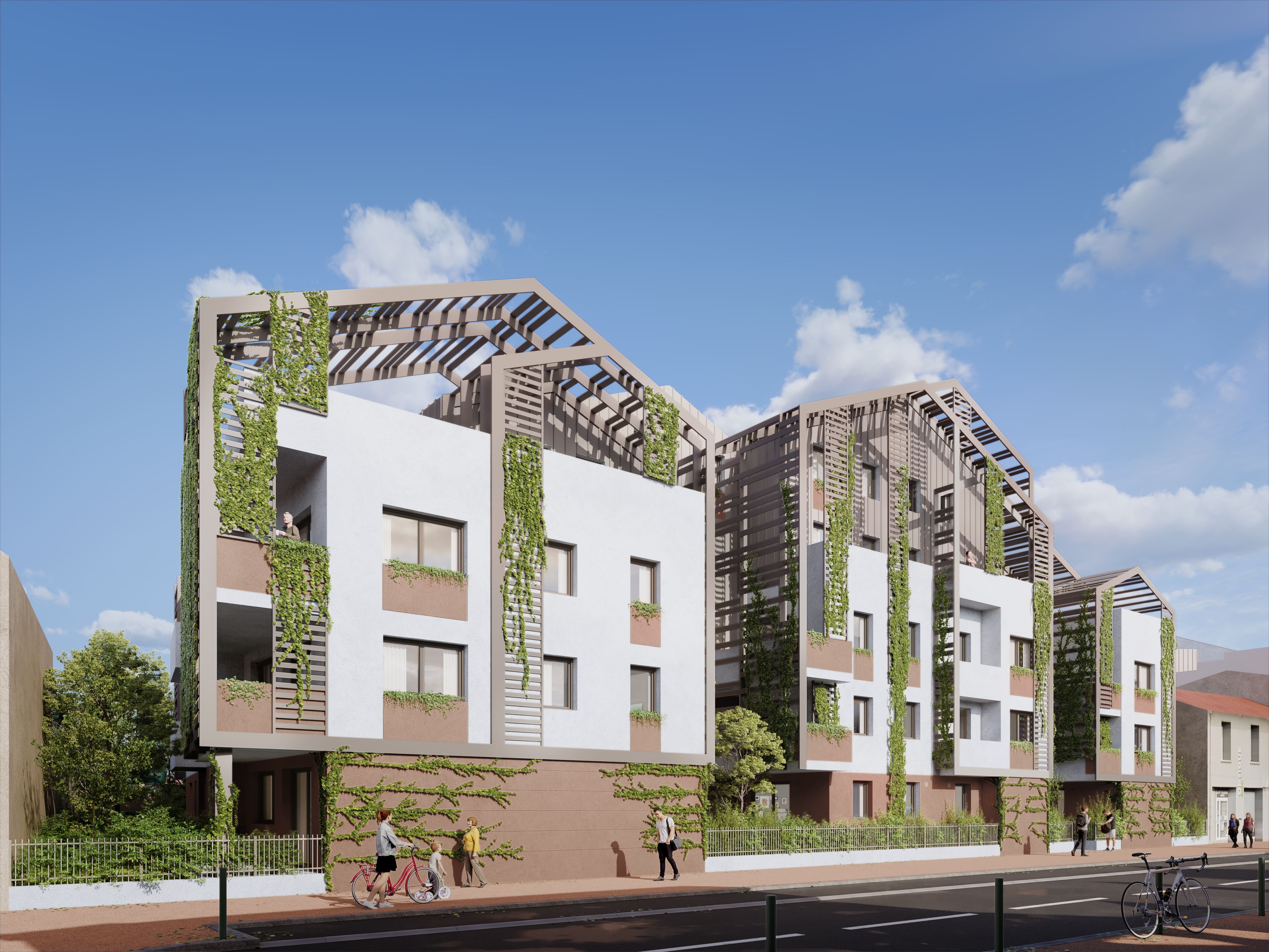 Appartement - T2 - 42,54 m² Décines-Charpieu